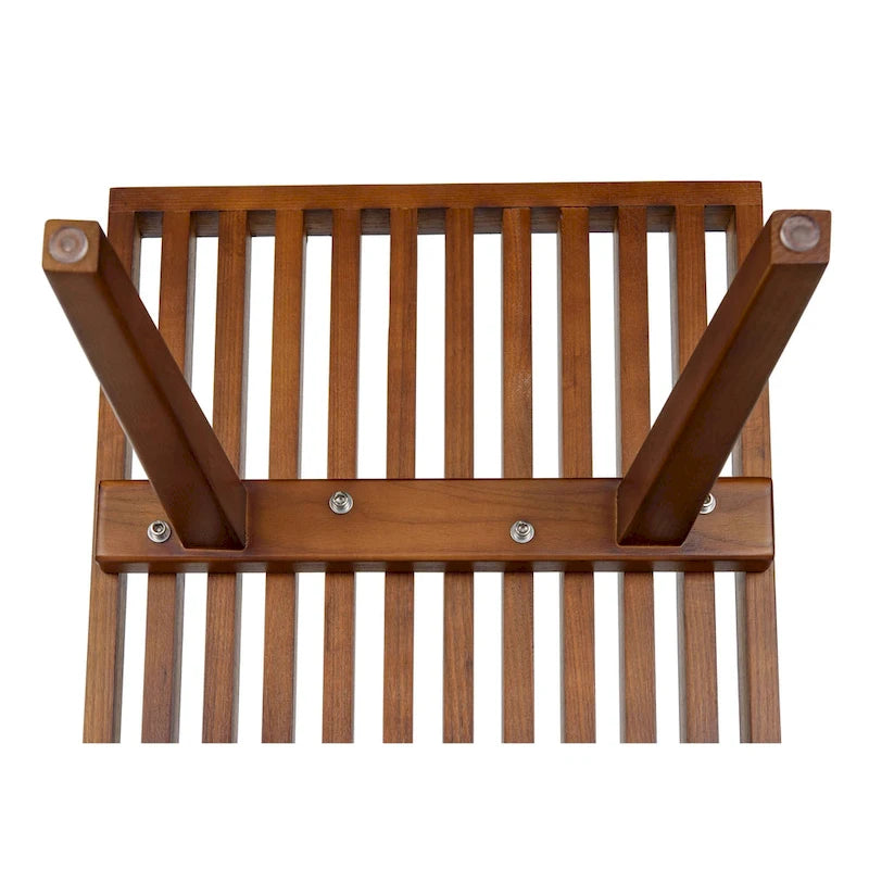 Banc d'entrée rectangulaire de 48 pouces en bois naturel au design moderne à lattes pour salon, maison et bureau