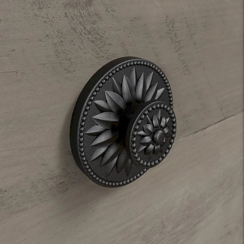 Console design avec tiroirs et étagères