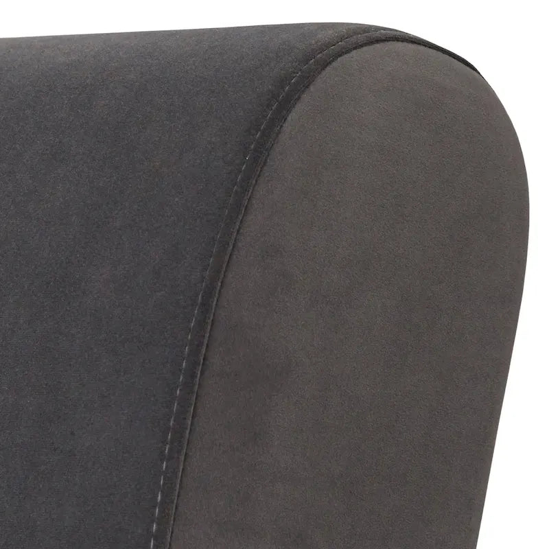 Chaise longue capitonnée
