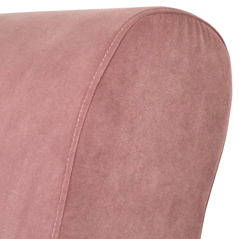 Chaise longue capitonnée
