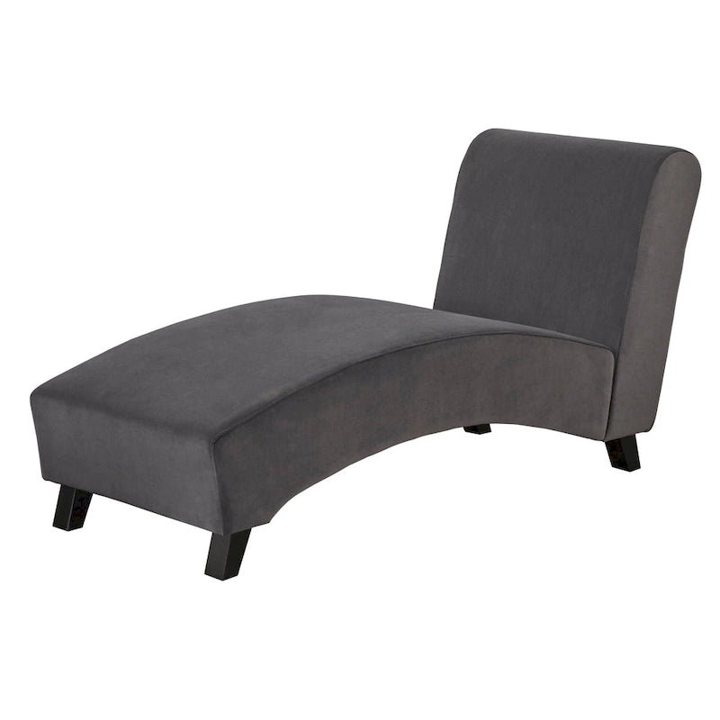 Chaise longue capitonnée