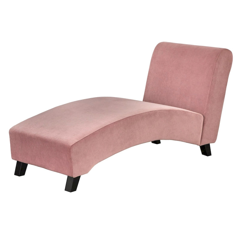 Chaise longue capitonnée