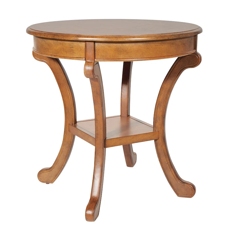 Table d'appoint transitoire peinte à la main