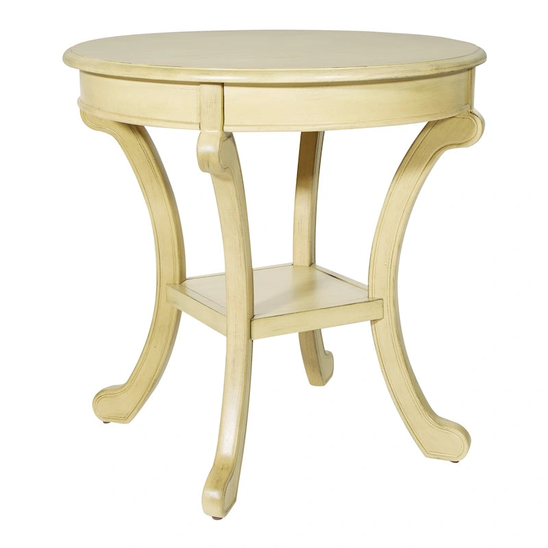 Table d'appoint transitoire peinte à la main