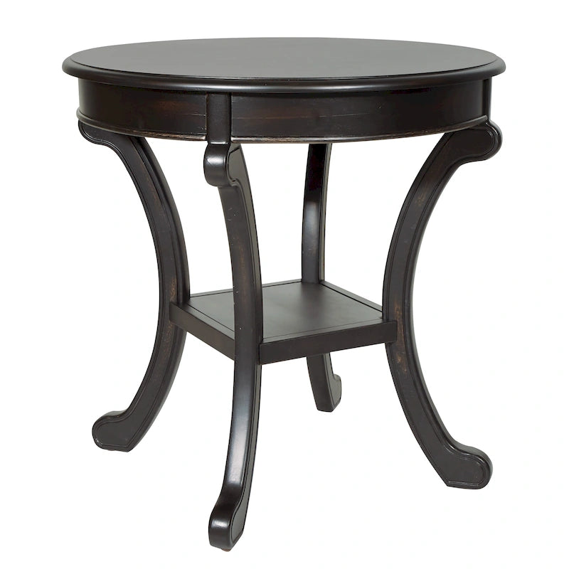 Table d'appoint transitoire peinte à la main