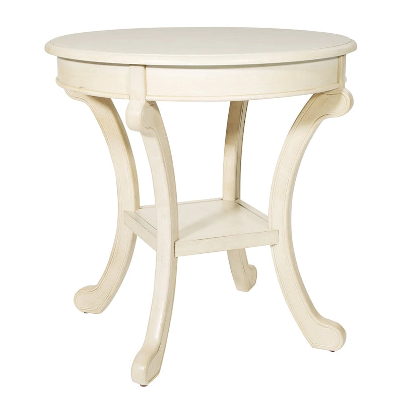 Table d'appoint transitoire peinte à la main