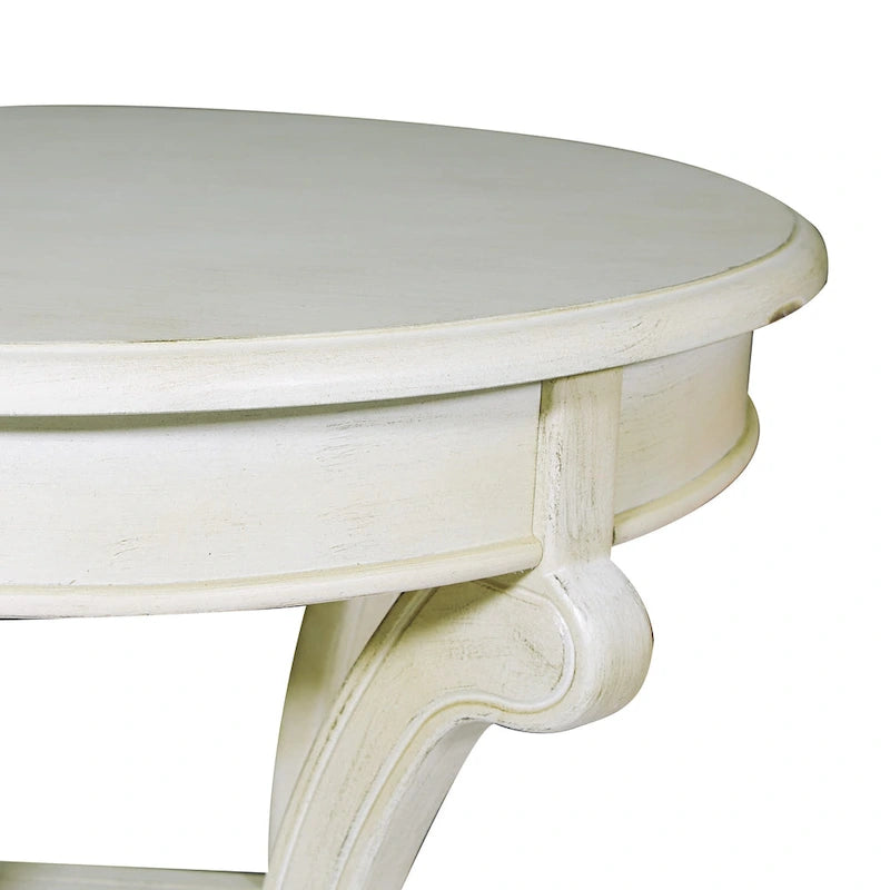 Table d'appoint transitoire peinte à la main