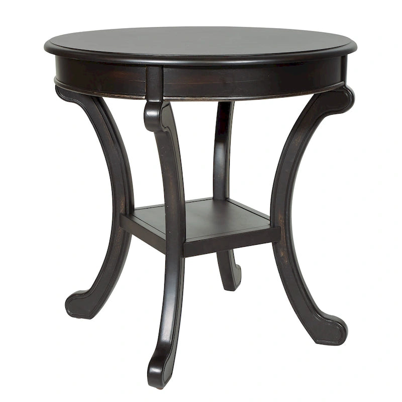 Table d'appoint transitoire peinte à la main