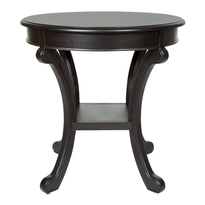Table d'appoint transitoire peinte à la main