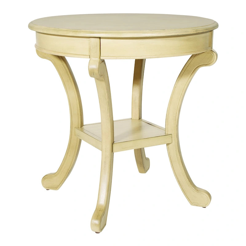Table d'appoint transitoire peinte à la main