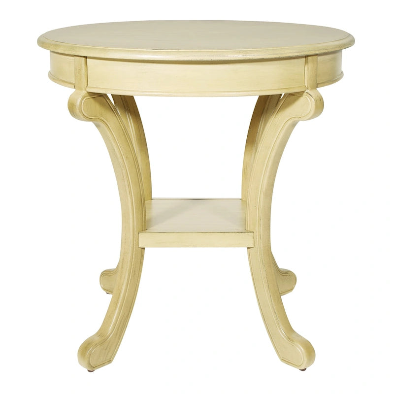 Table d'appoint transitoire peinte à la main