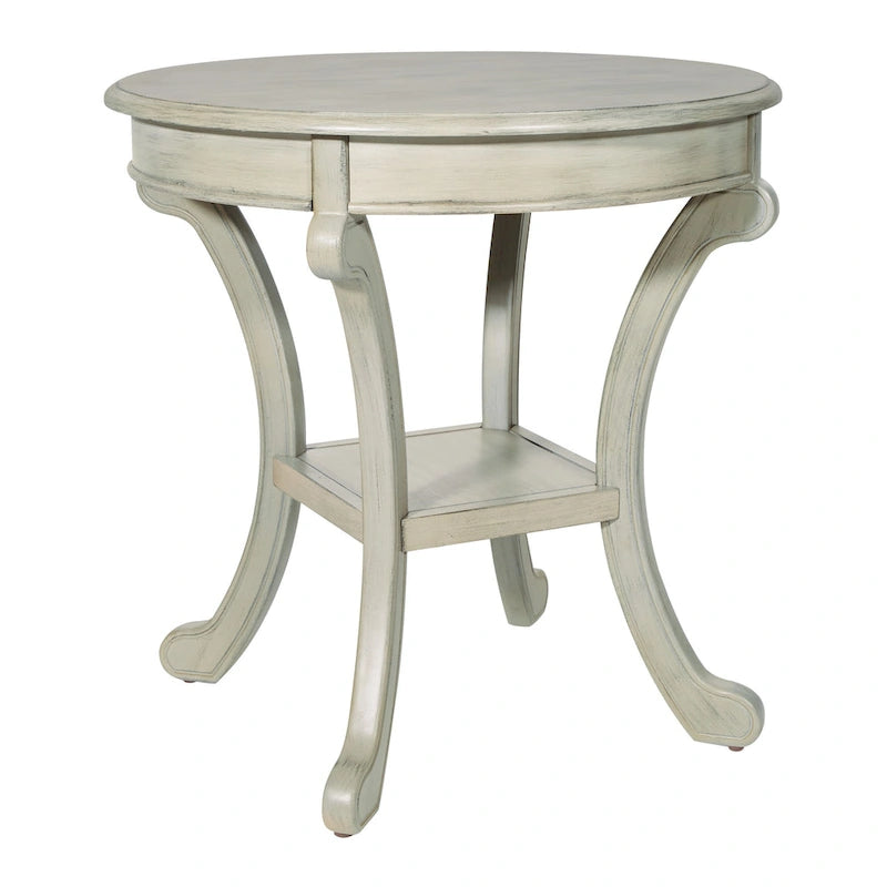 Table d'appoint transitoire peinte à la main