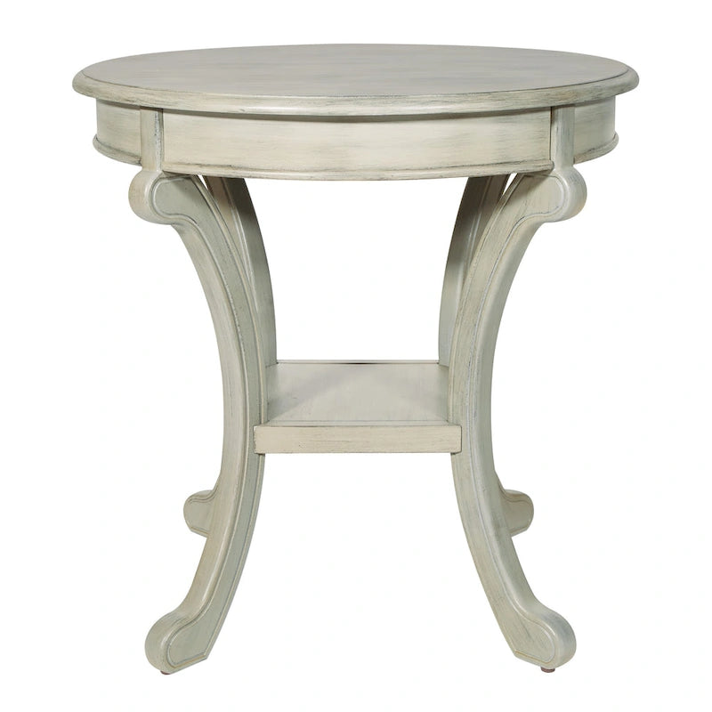 Table d'appoint transitoire peinte à la main