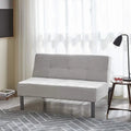 Mini-futon Dorm - Gris glacier