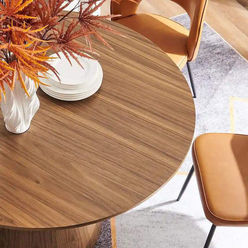 Table à manger ronde de 47 pouces