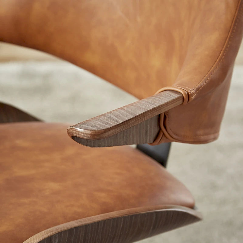 Chaise de bureau réglable et à roulettes